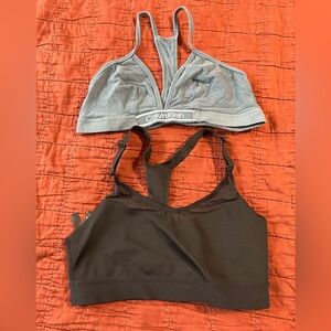 Calvin Klein Gray and Black Sports Bras